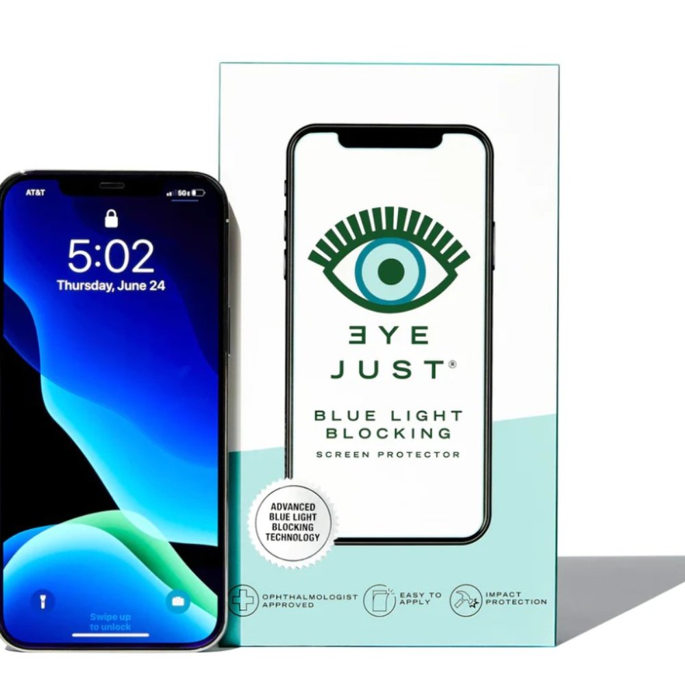 EyeJust Blue Light Blocking Screen Protector for iPhone XS